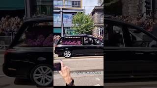 💜Ozzy Osbourne’s funeral procession passed through Birmingham #ozzyosbourne #rip #ripozzy