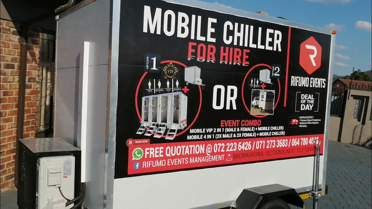 Mobile fridge for sale R35 000.00 YouTube