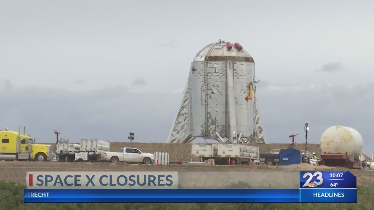 Spacex Road Closures Youtube