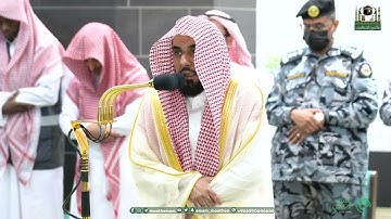 تلاوة فضيلة الشيخ أ.د.⁧ عبدالله الجهني صلاة الفجر 14 ذو الحجة 1444هـ.