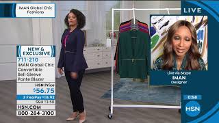 HSN | IMAN Global Chic Fashions 09.09.2020 - 10 AM