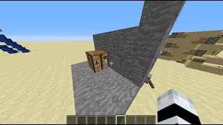 Minecraft Redstone Tutorials EP 1: Hidden Crafting table