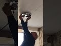 Installing the new kitchen light, please like and subscribe thanks