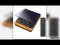Wooden HIFI CD Player Bluetooth 51 Digital Optical Output USB Lossless Playback Wooden CD Music Pla