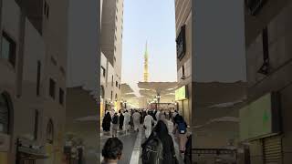 entering masjid e nabvi from gate 339