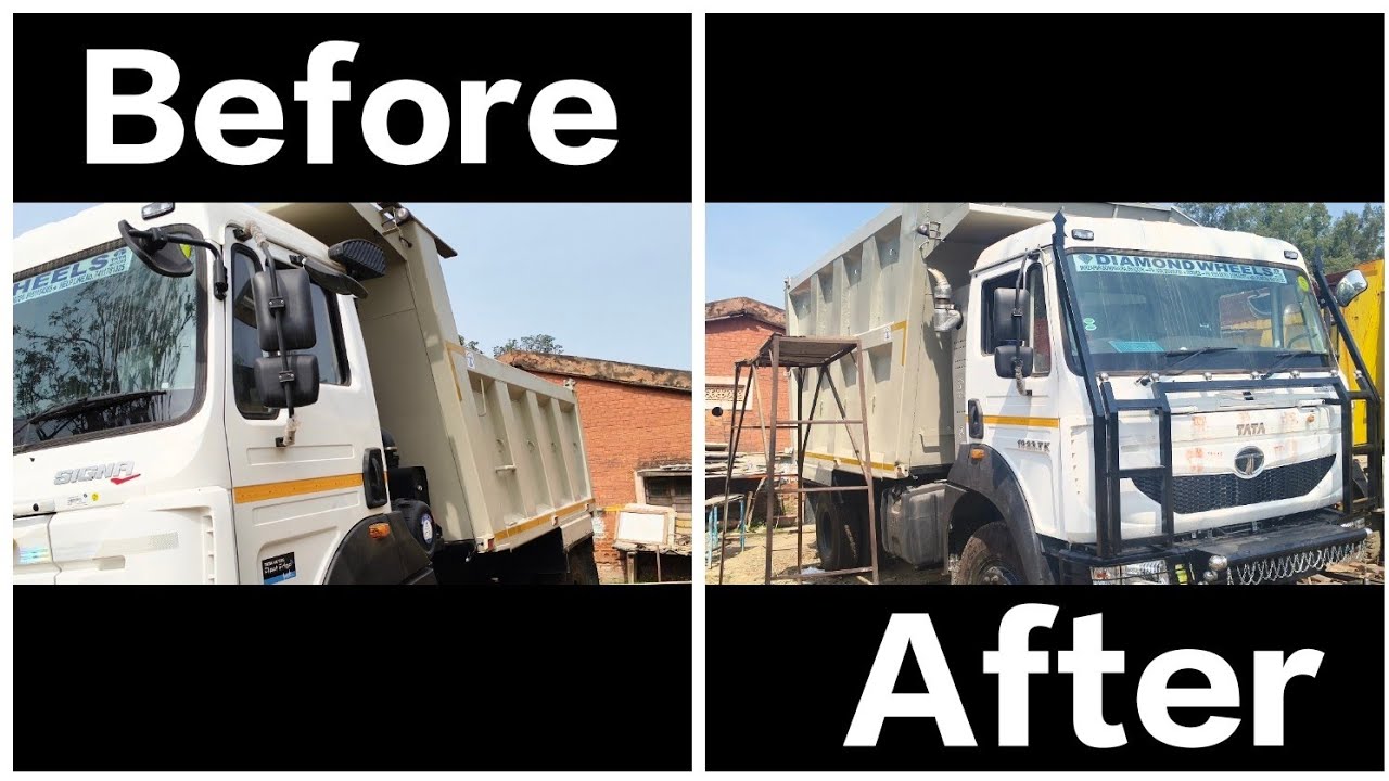 Tata Signa Tipper 🛻 Body Work 🚛 ?Haiba Ka Body Kaese Badhate Hai?