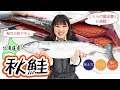 【アキサケ】北海道産の秋鮭～筋子もたっぷり！～失敗しないイクラの醤油漬けの方法～｜クラハシ公式