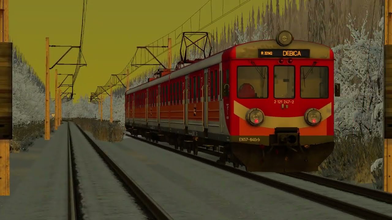 MaSzyna 26.01 (Steam) #230 - L053 Poranek: Jazda na EN57-840