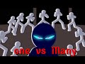 Can one Stickman Defeat Many warriors? | STICKNODE | STICK FIGHT!!