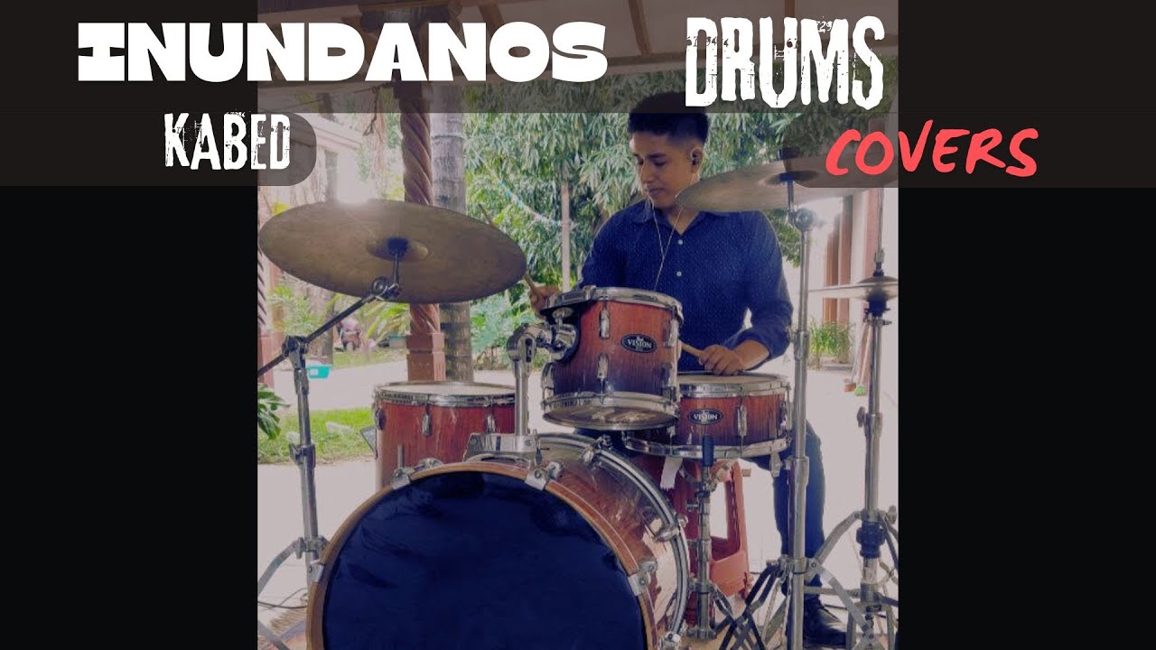 Tutorial de bateria INUNDANOS  KABED (Drum Cover)