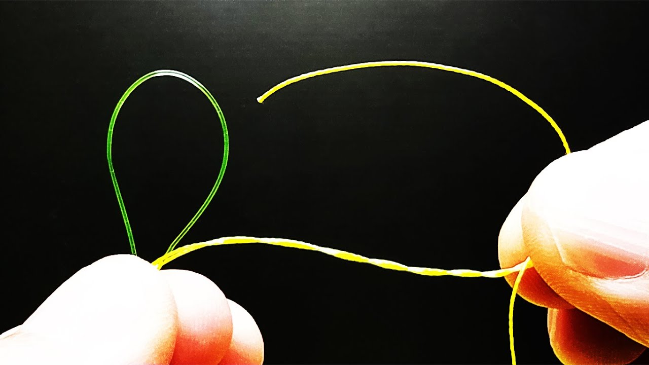 Fishing knots braid to fluorocarbon. Fishing knots for fishing. YouTube