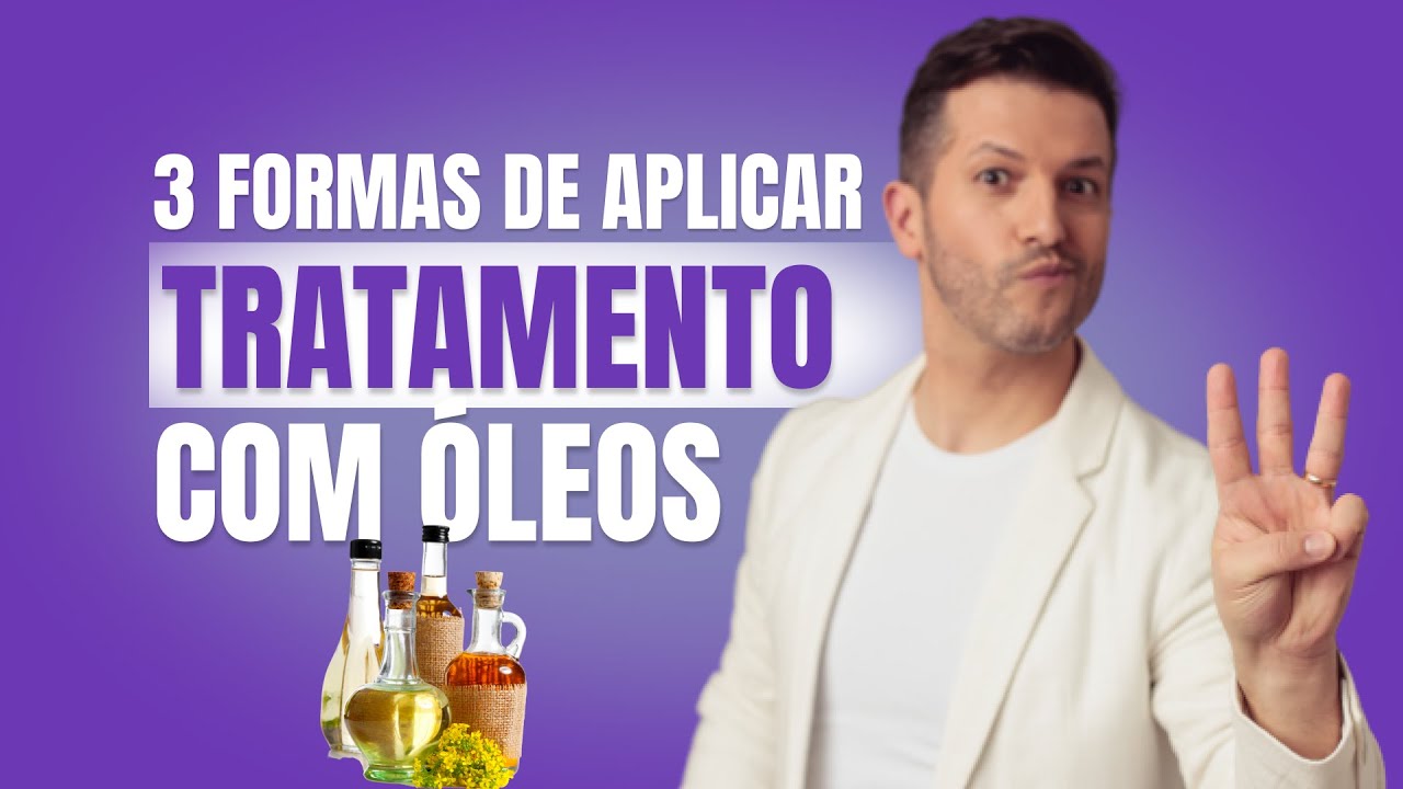 MAIKEL ANTUNES | Como aplicar ÓLEOS VEGETAIS (Terapia Capilar)