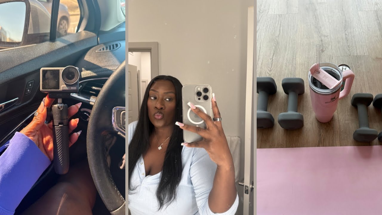 Видеоблог: Утренняя тренировка в спортзале в 6 утра • Новая камера, наслаждаюсь Далласа • Питание...