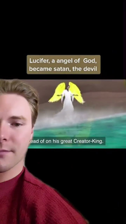 The TRUE story of LUCIFER🤯😇👿 #bible #supernatural #shorts #angels #demons #lucifer