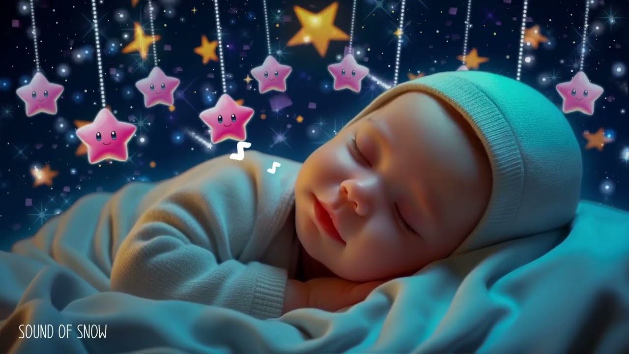 Overcome Insomnia Fast 🎶 Mozart & Brahms Lullabies  Baby Sleep Music for Instant Deep Rest