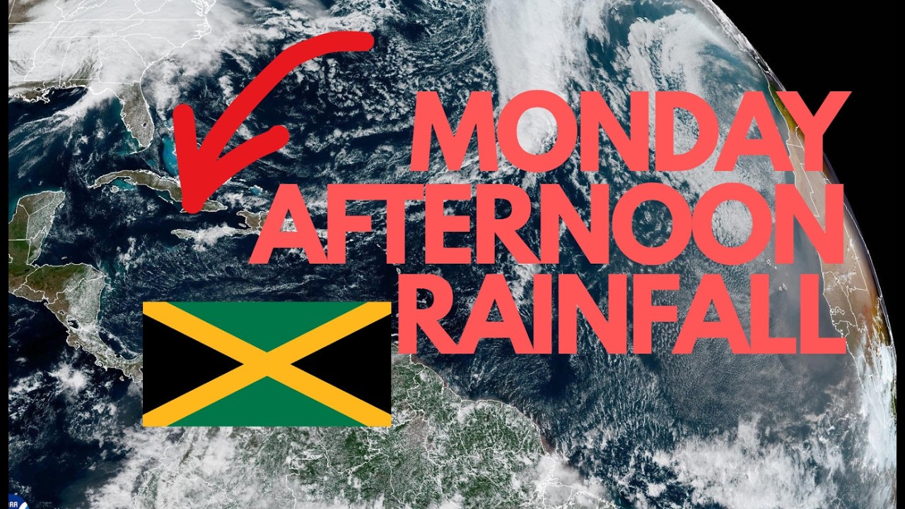 Дождь в понедельник днем ​​| Прогноз погоды для Ямайки и остальной части Карибского бассейна на п...