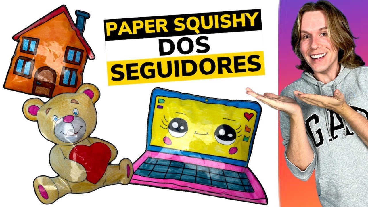 MEUS SEGUIDORES DECIDIRAM MEU PAPER SQUISHY | TIO LUCAS