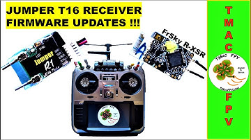 JUMPER T16 RECEIVER FIRMWARE UPDATE