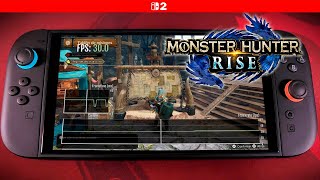 Monster Hunter Rise Switch 2 | Hardware fps test