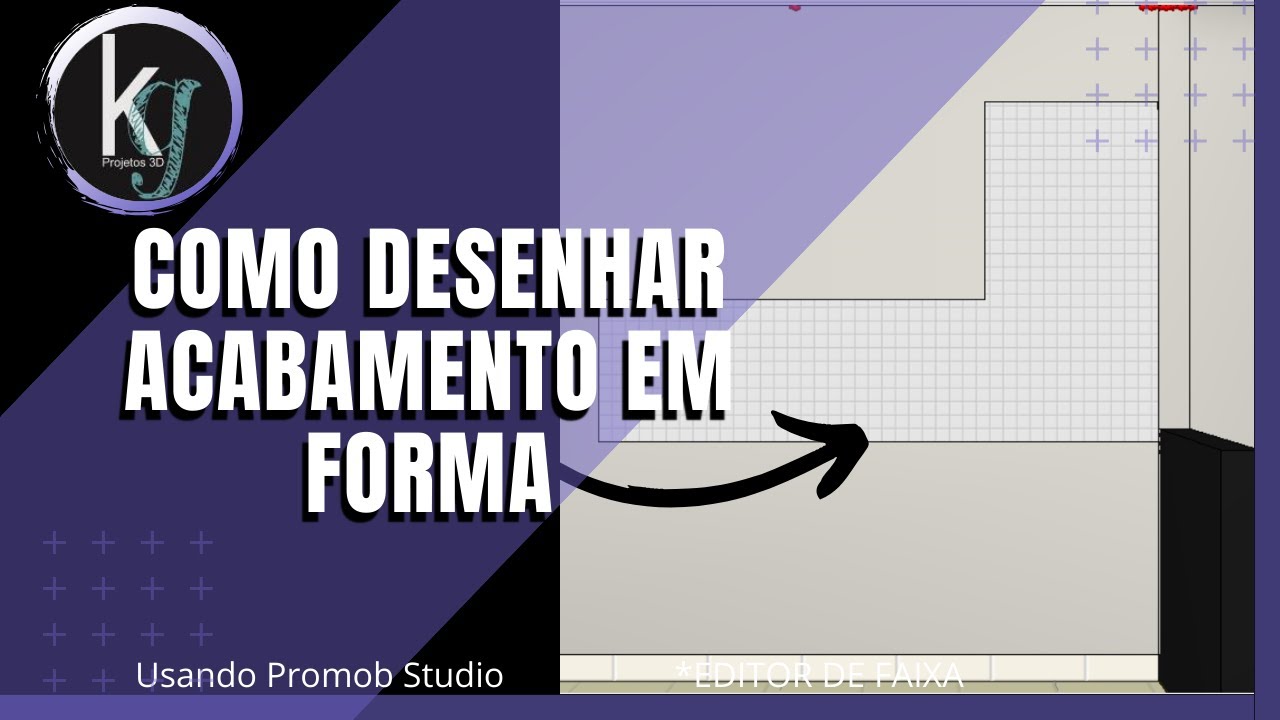 TEXTURA E REGIÃO COM FORMA - PROMOB [KG projetos3D - Promob] - Kleber ...