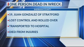 One dead following wreck south of Stratford