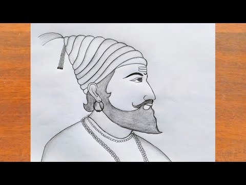 Chatrapati Shivaji Maharaj Drawing | Art drawings sketches pencil, Girly  drawings, Art drawings simple