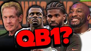 Skip Bayless believes the Browns WANT Deshaun over Shedeur