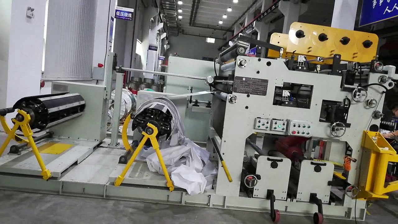 BRJ1400-2 double layer LV foil winding machine