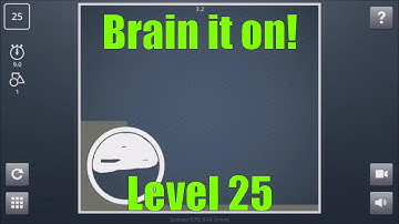 Brain it on! Level Stage Niveau Nivel Yровень 25. Solution