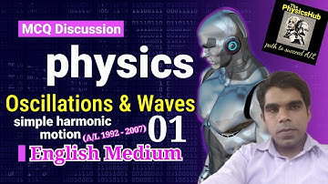 A/L Physics| Oscillations & Waves |Simple Harmonic Motion |MCQ 01|1992-2007| Discussion in English