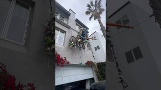 masterpiece from the “Trash” I found , art in Marina Del Ray, CA and ALL Sunday was lucky ☀️