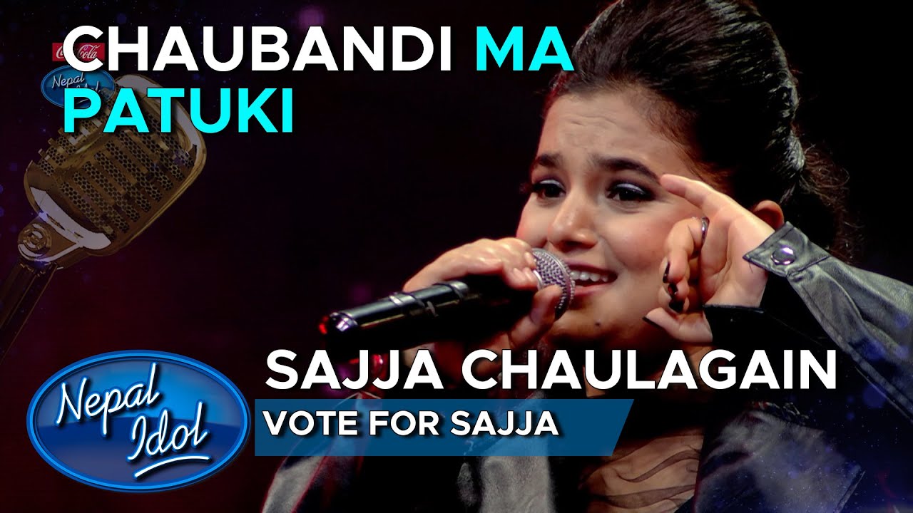 Chaubandi Ma Patuki   Aastha Raut  Vote For Sajja Chaulagain  Nepal Idol Season 3  AP1HD