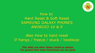 Samsung Galaxy A90 Hard Reset / Soft Reset / Factory reset screenshot 2