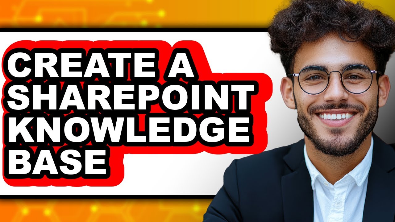 How to Create a Sharepoint Knowledge Base (easy Method) - YouTube