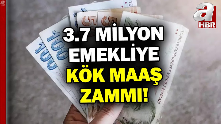 3.7 Milyon Emekliye Kök Maaş Zammı... En Düşük Emekli Aylığı Belli Oldu! | A Haber