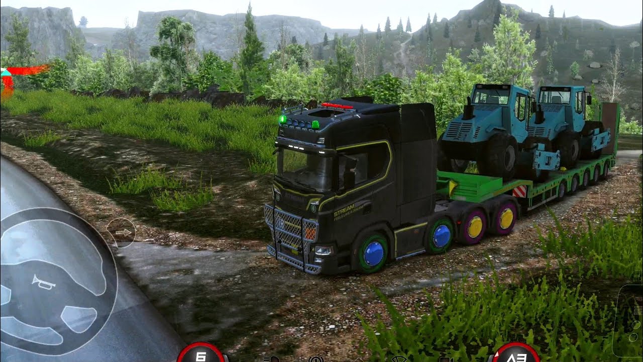 Stream St Cargo Road Roller Truckers Of Europe 3 Gameplay android Mobile Gaming 🎮 Green Gaming Yt