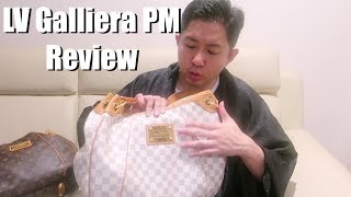 LV GALLERIA PM!!! Damier Ebene OR Damier Azur!! You pick which one