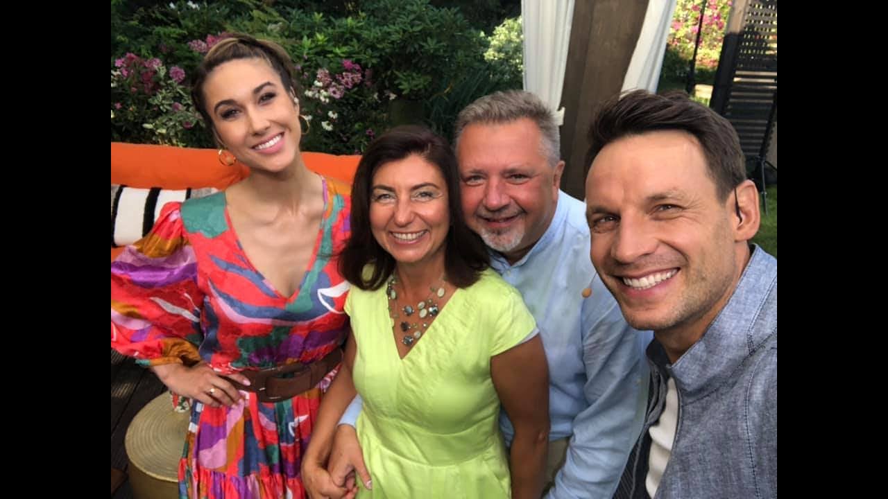 Diakonat stały - Monika i dk. Marcin Gajdowie w programie Pytanie na śniadanie. TVP2 29.07.2021