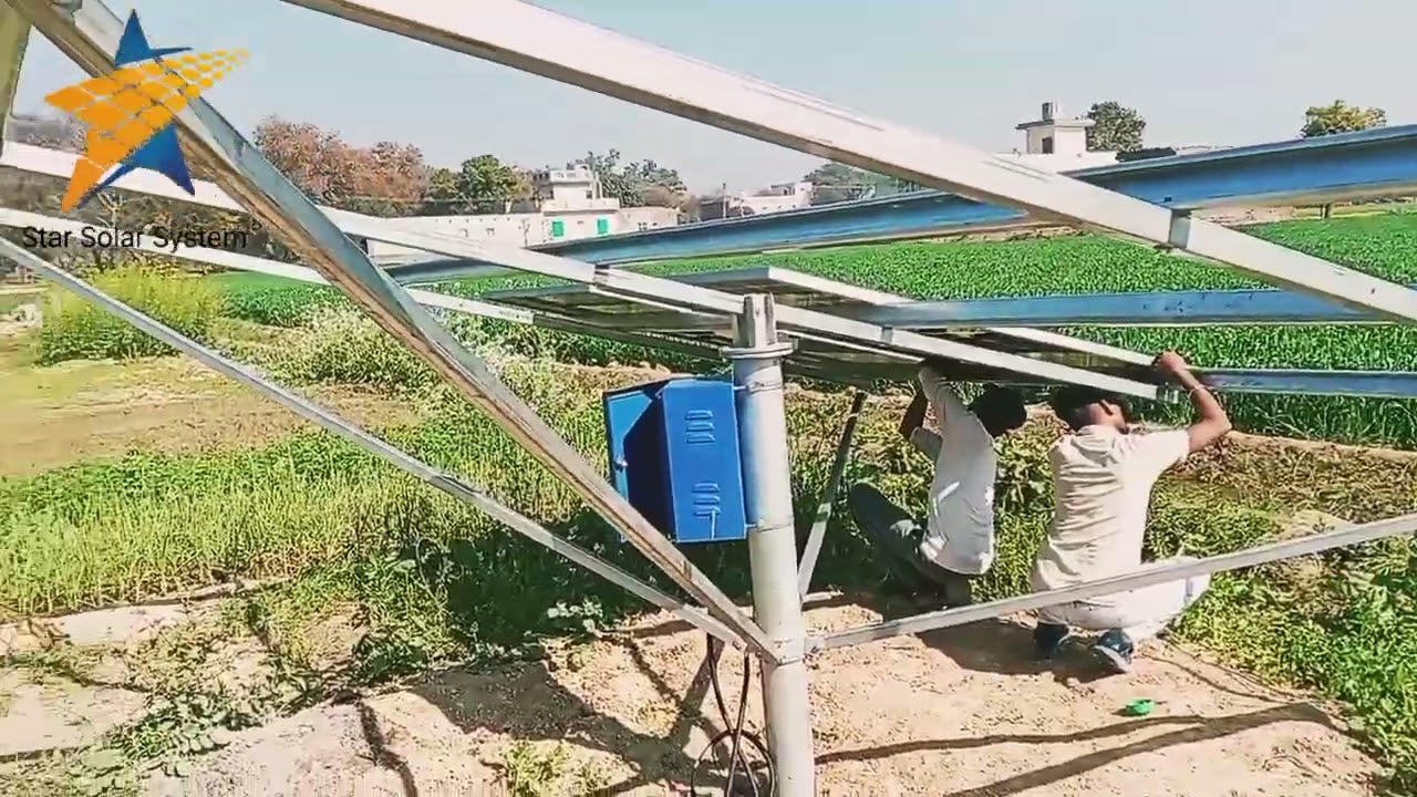 ਪਿੰਡ ਜੱਜਲ ਤਲਵੰਡੀ ਸਾਬੋ (Star Solar System ) ਪੈਨਲ UTL590w 7.5HP ਪਾਣੀ ਦਾ ਲੇਬਲ 30 ਫੁੱਟ 