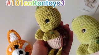 Вязовлог 3/2024 #101cottontoys3 5+1/101 марафон / покупки /готовые работы