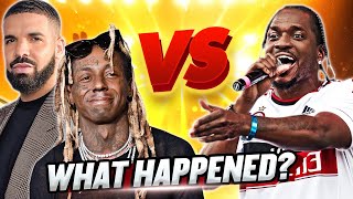 Drake & Lil Wayne vs Pusha T - Young Money vs Good Music
