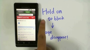 Adblocker - Dolphin Browser HD new alluring add-on