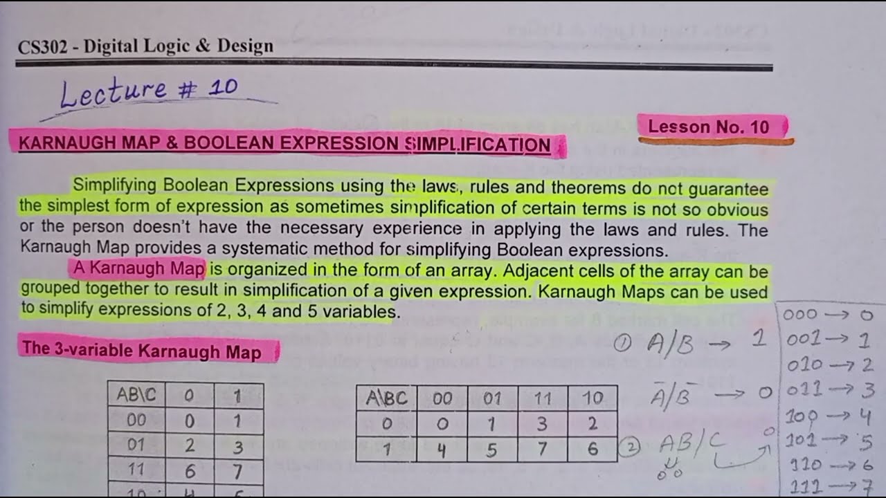 CS302 lecture 10 || short lecture || midterm preparation || @enjoy studies