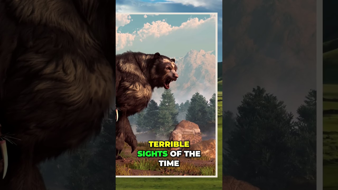 Giant Short-Faced Bear: Pleistocene's Towering, Terrifying Predator