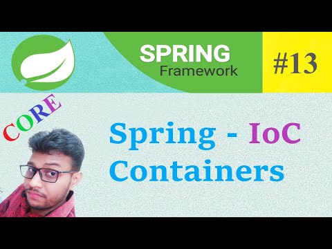 Spring IoC containers | Spring Tutorial in Hindi | #13