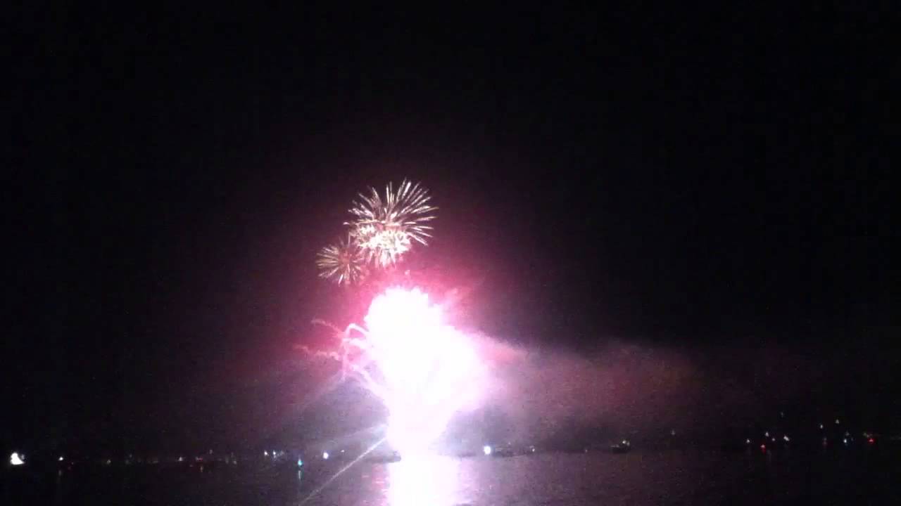 Greenwood Lake NY Fireworks Part 3 YouTube