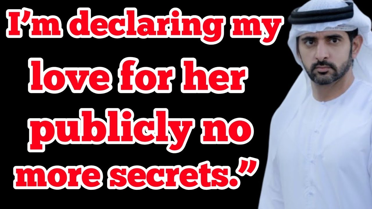 Я публично заявляю ей о своей любви — больше никаких секретов». |шейх Хамдан | стихотворение Фазз...