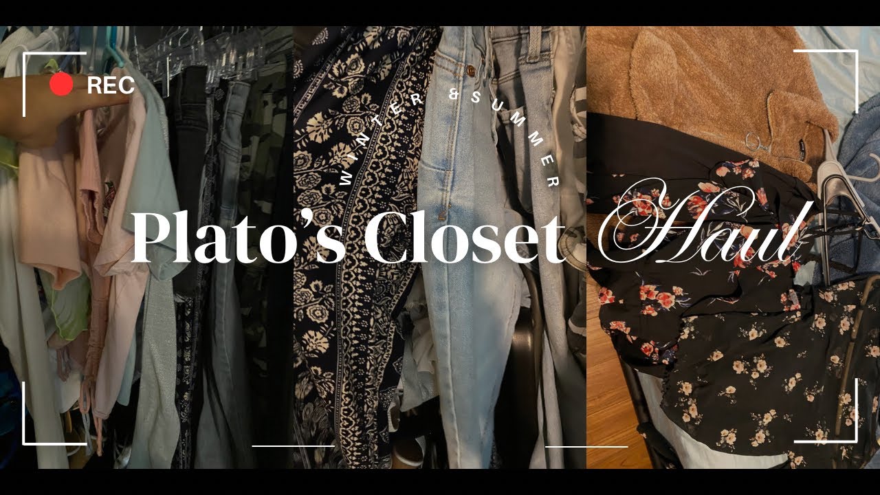 Plato’s Closet haul (winter & summer) - YouTube