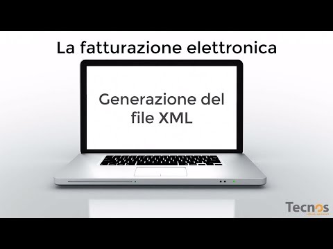 La fatturazione elettronica - Generazione dei file XML