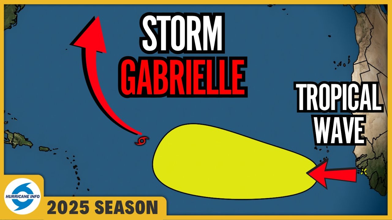 Tropical Storm Gabrielle remains weak. Stay alert to new areas of possible cyclone development.